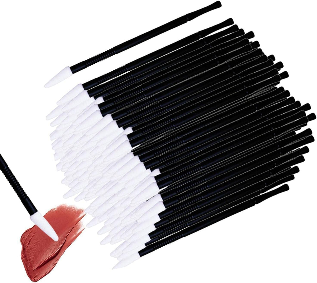 COSLUXE Lip Brush, Lip Applicator/Disposable Makeup Lips Brushes, Lip's Wands Lip Brush Applicator Lipstick Brush Lip Gloss Applicators Mascara Brush Makeup Tool, (multiple, 50)