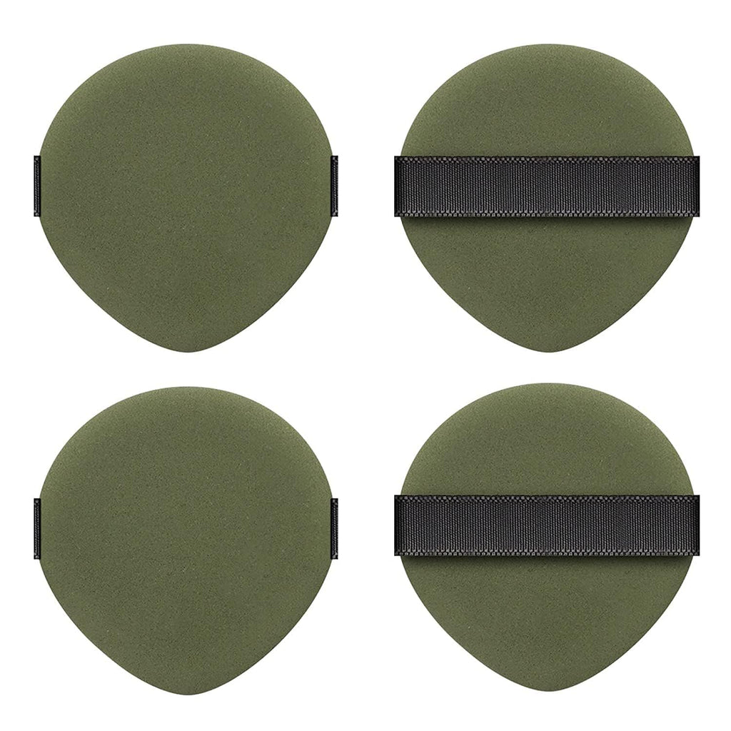 COSLUXE Makeup Triangle Shape Sponge, 2pcs Total Coverage Blending make-up Sponge, Latex-Free Foundation Sponge's Wet and Dry Dual Use, Teardrop Powder Puff for All Types of Skin - Image 2