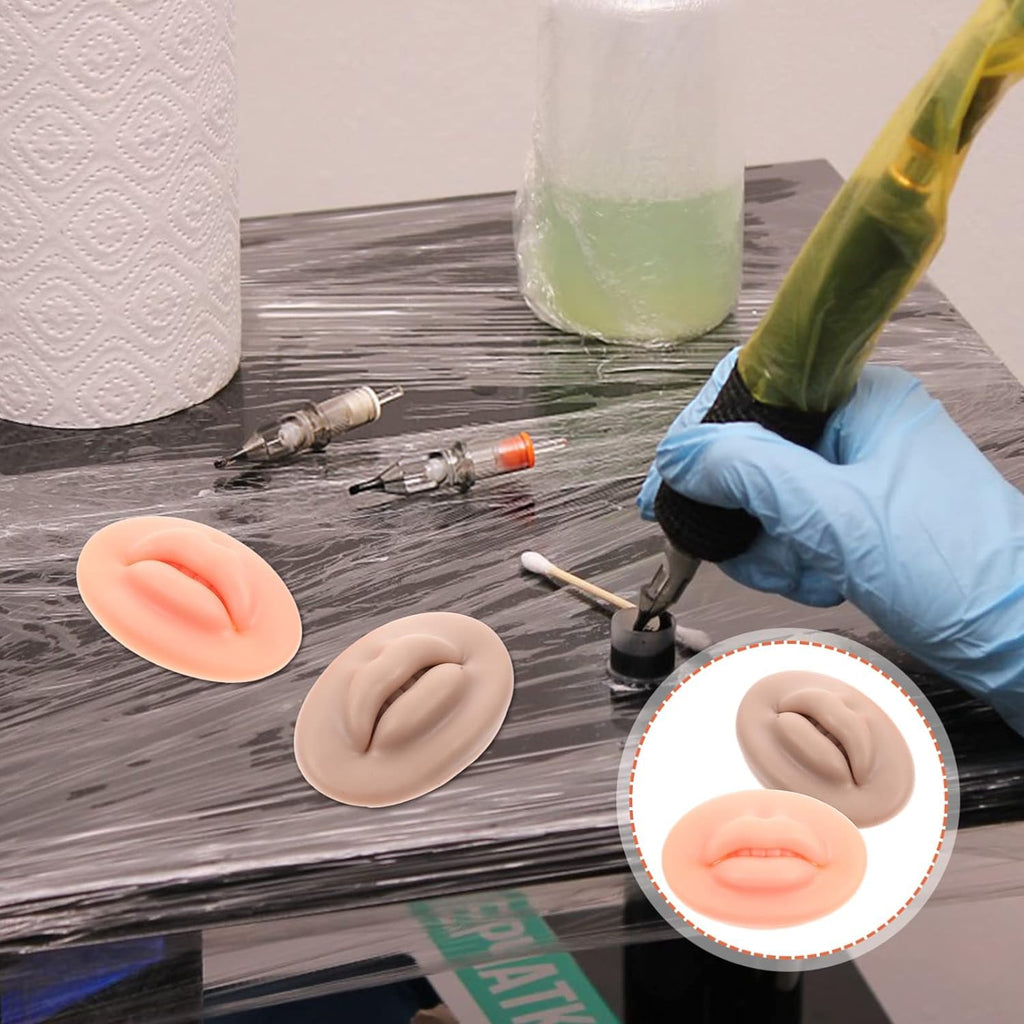 COSLUXE Silicone Practice Skin for Lips - Easy To Use With Tooth Shape for Lipsticks and Face Makeup - Tools 1 Pcs - Image 9