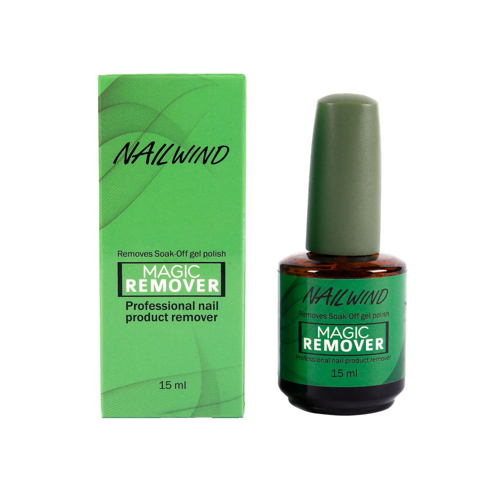 NAILWIND Gel Nail Polish Remover, Cuticle OiL with 6 Step Buffer, Magic Remove Soak-Off Gel Polish, Peel Off In 2-5 Minutes, No Need for Foil, Soaking or Wrapping 3 Pcs Set - Image 2