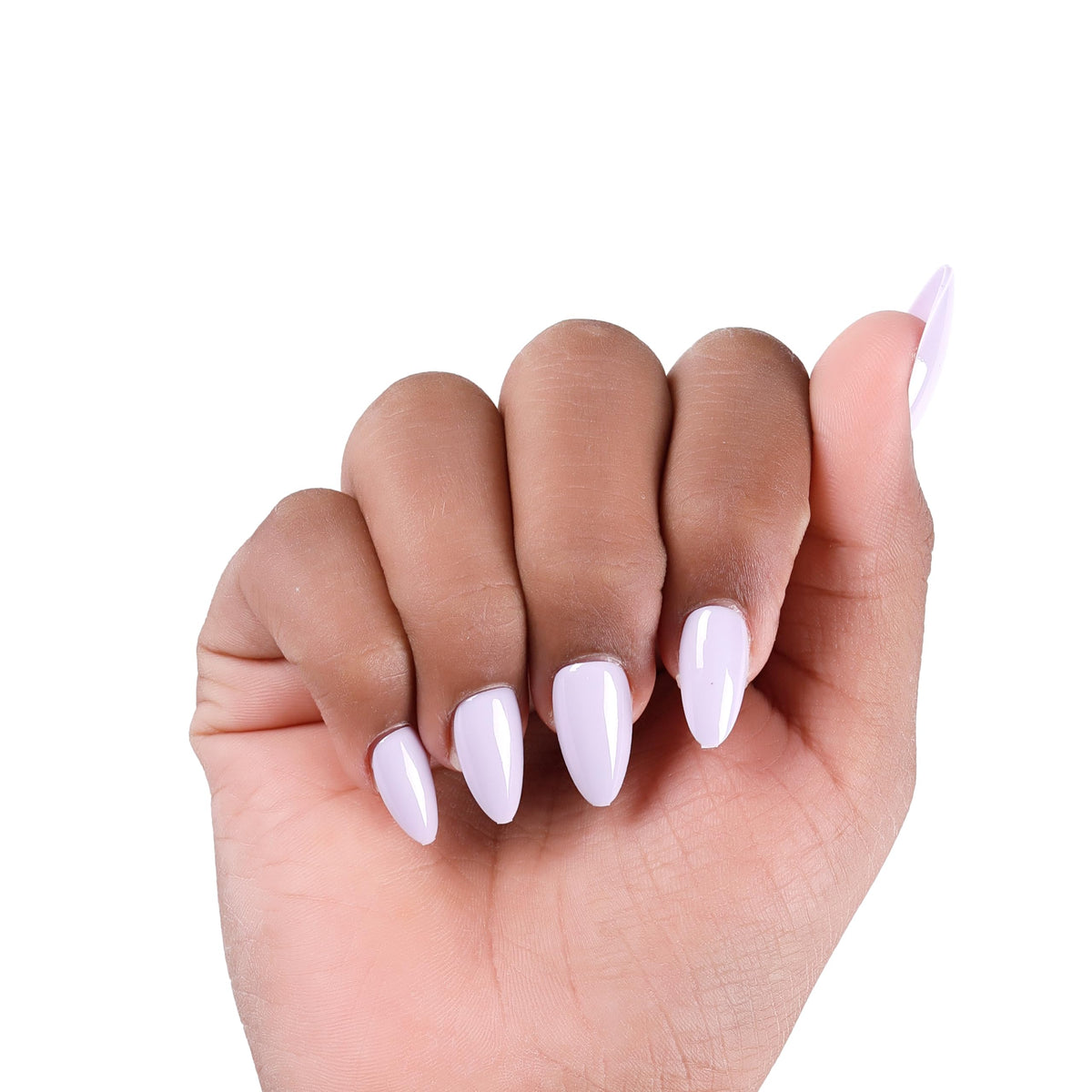 NAILWIND purple Press on Nails Short Square Fake Nail's Glossy Solid Color Design Stick on Nails Simple Sweet Reusable Acrylic Nail Full Cover Glue on Nail for Women Nail's Art Decoration 15 Sizes - 30PCS - Image 2