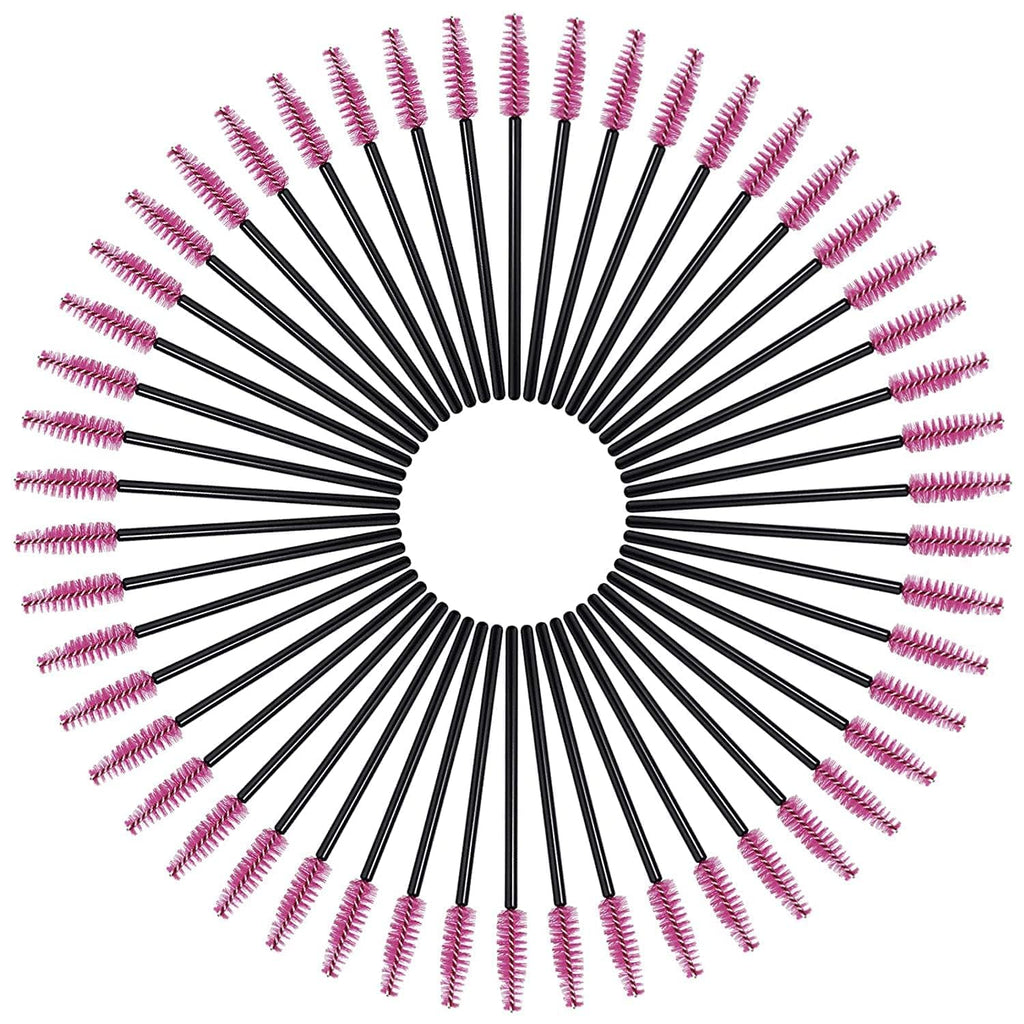 COSLUXE Disposable Mascara Brush, 10 Pcs Eyelash Brushes Mascara Wands Applicator Eyelash Extensions Makeup Tools Eyebrow Brush - Image 5