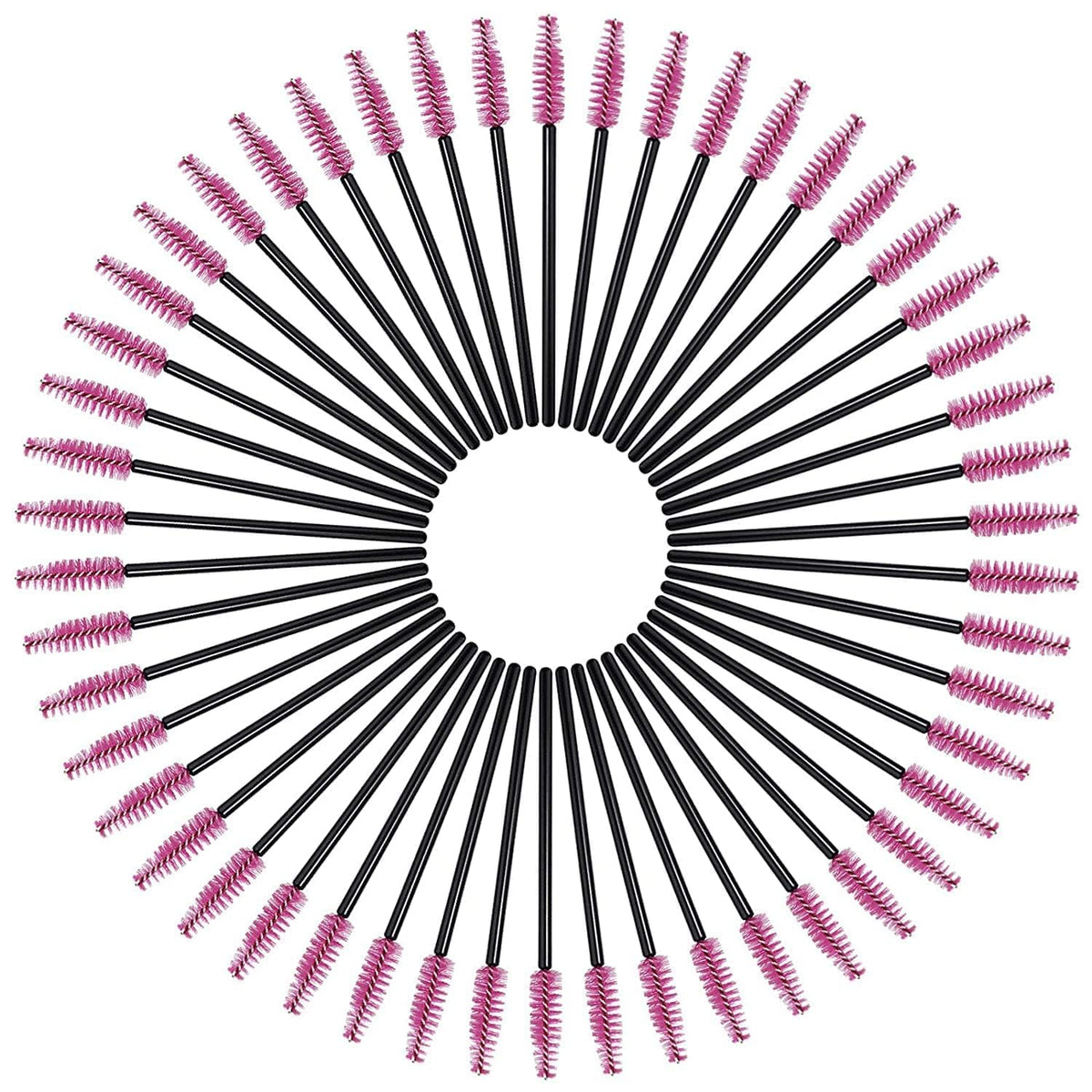 COSLUXE Disposable Mascara Brush, 10 Pcs Eyelash Brushes Mascara Wands Applicator Eyelash Extensions Makeup Tools Eyebrow Brush - Image 5
