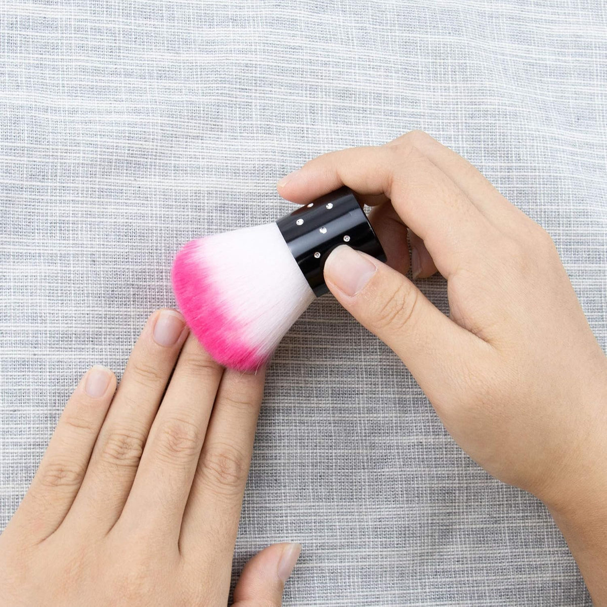 NAILWIND Nail Brushes Soft Nail Art Dust Remover Brush Colorful Comfortable Nail Art Dust Cleaner Brush Makeup Beauty Powder Blush Brushes 2 Pieces - Image 9