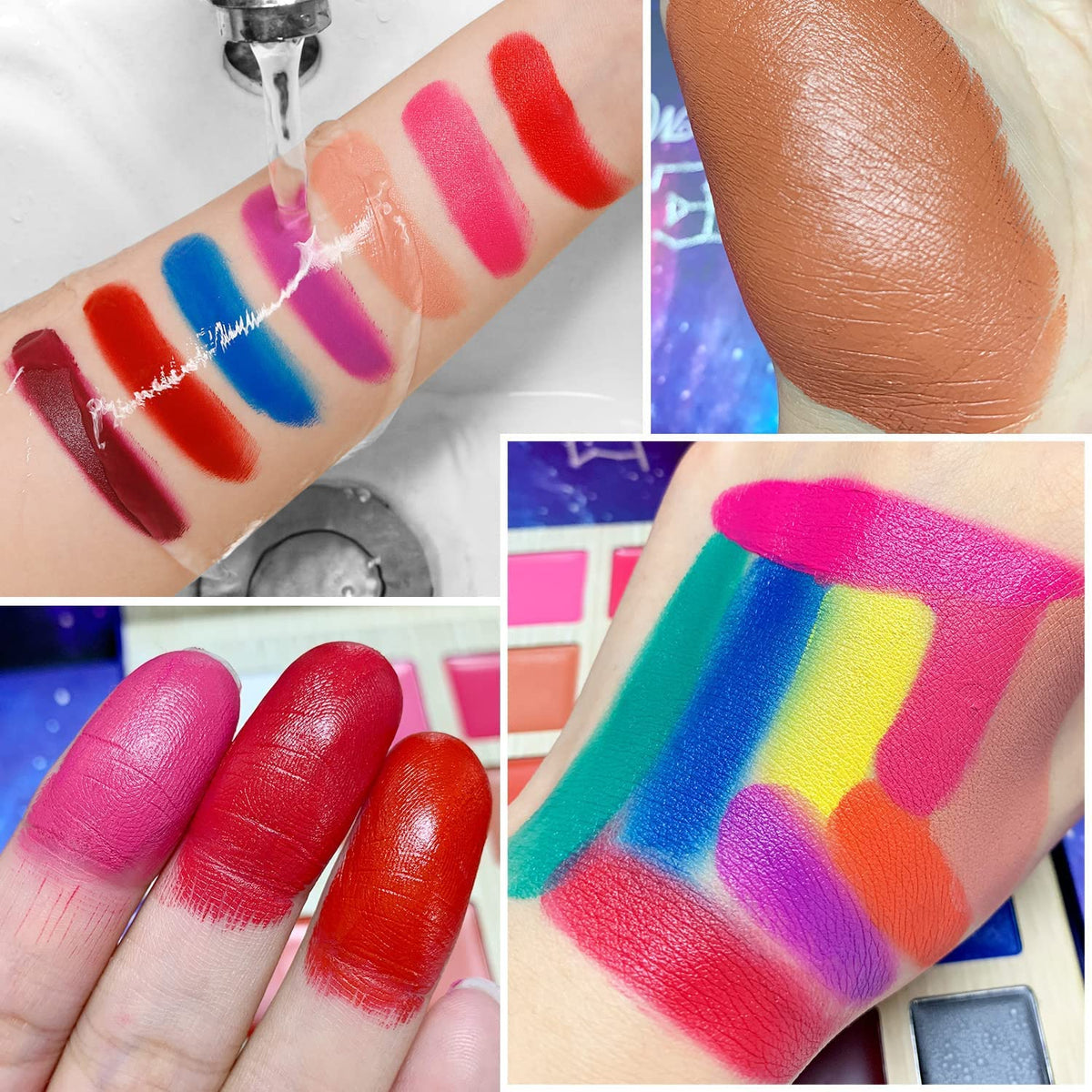 PNF PROFESSIONAL Lipstick Palette, 18 Colors Long Lasting Wear Lip Care Moisturizing Lipstick Set, For Girl Women -All Skin - Image 8