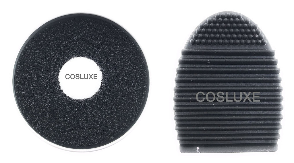 COSLUXE Makeup Brush Cleaning Tool - Make up Brush Quick Cleaner Sponge box 1, Makeup Brush Cleaner Silicone 1 - Removes Shadow Color from Your Brush - Image 7