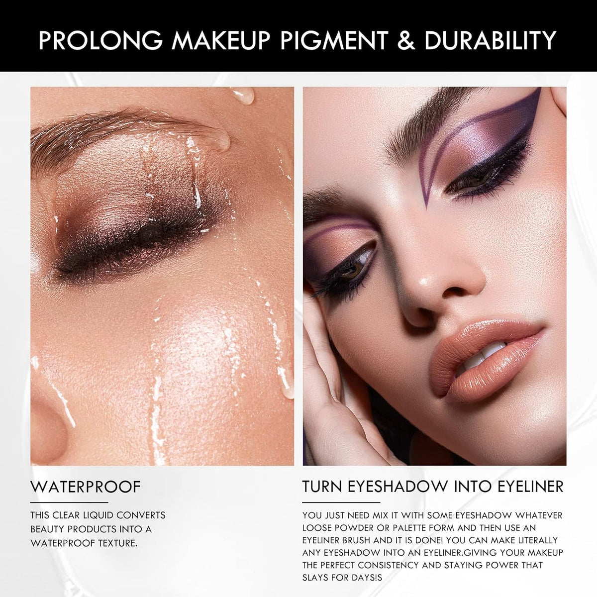 My Colors Duraline Makeup Mixing Liquid- 10ml | For Dry Gel Eyeliner, Foundation, Concealer, Eyeshadow Makeup | For Women, Girls - Image 5