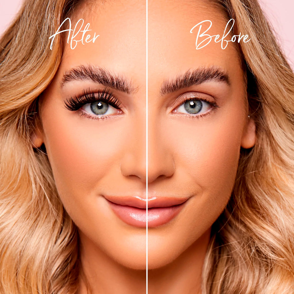 COSLUXE Lash Clusters, Eyelash Extensions, 200 PCS C Curl Lash Clusters 10-14mm, Mixed Curl Individual Eyelashes Cluster, Wispy Eyelash Extension, Thin Band & Soft, Natural Looking Cluster Lashes No-55, - Image 3