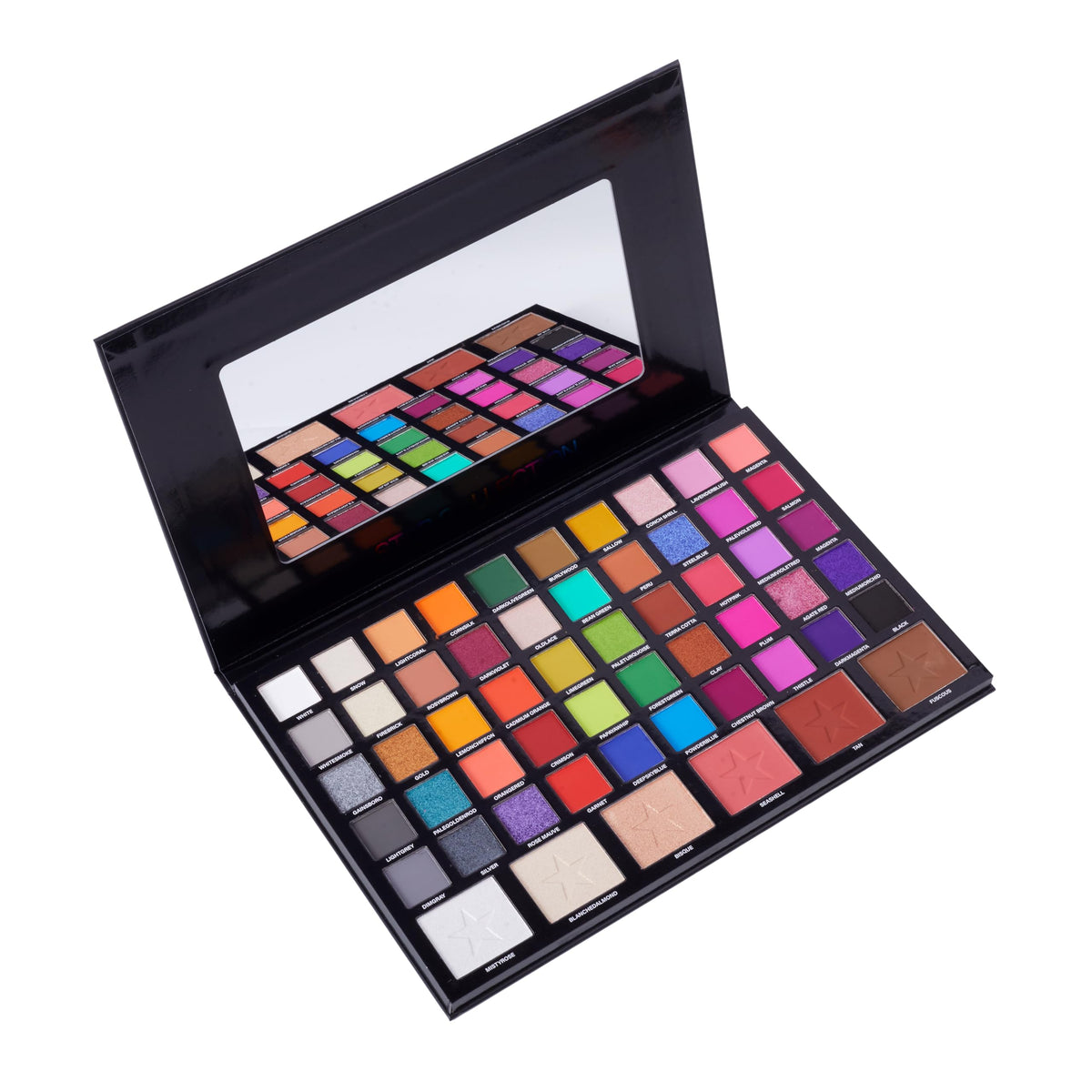 PNF PROFESSIONAL Star Collection Eyeshadow Palette, Long Lasting Shimmer Matte Eye Makeup Blush & Highlight & Eyeshadow Palette 90g - Image 2