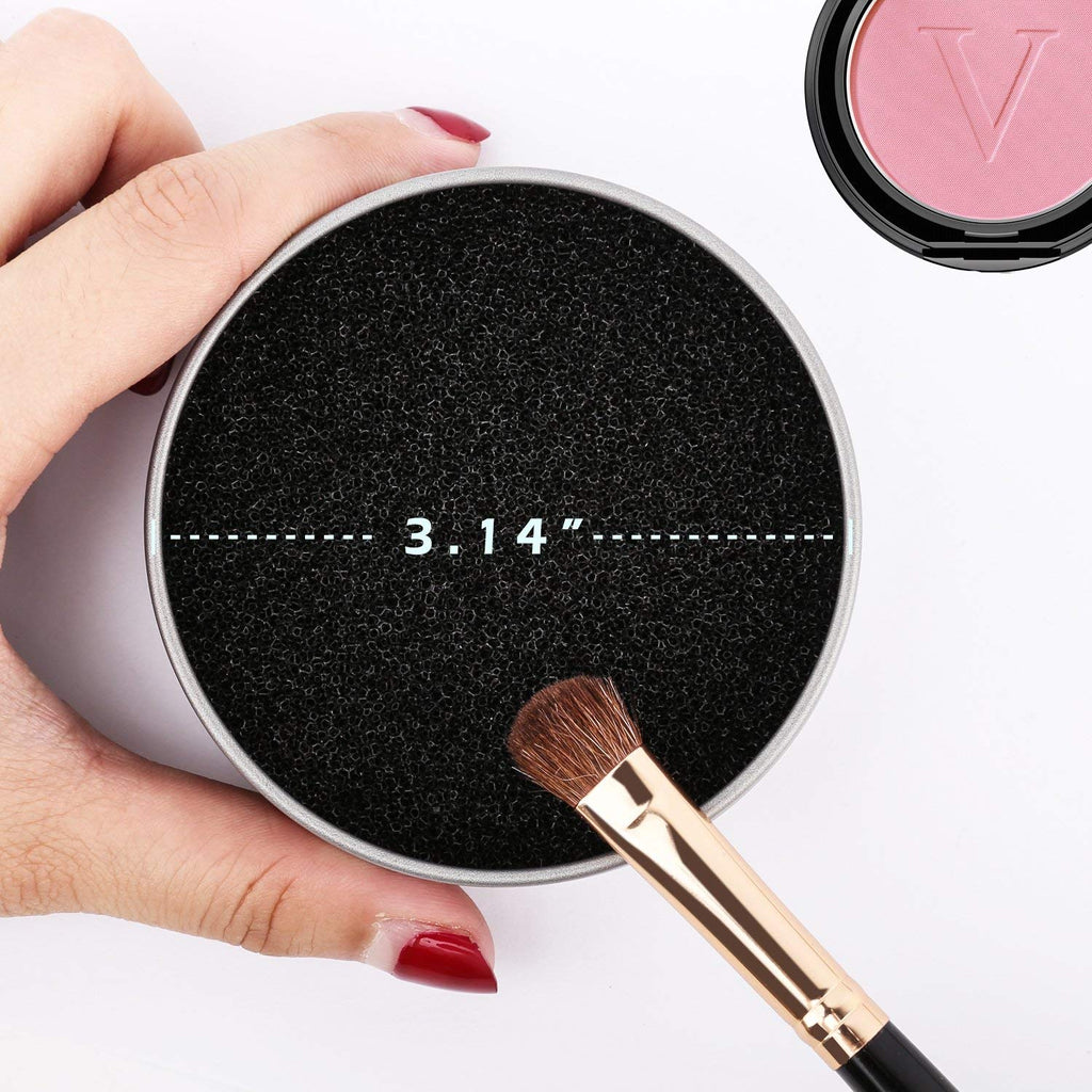 BH STUDIO PRO Makeup Brush Cleaner, Color Removal Cleaner Sponge (Pack of 1) - Black - Image 4