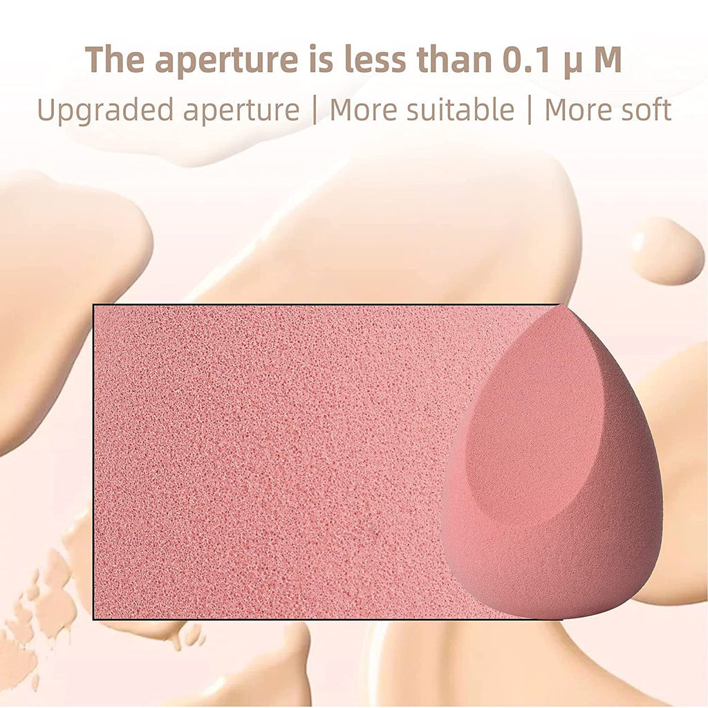 My Colors Beauty Blender Sponge in A Storage Box,4 Pcs IN BOX Multicolour Makeup Cosmetic Puff Makeup Sponge With Storage Box Foundation Powder Sponge Beauty Tools Women Makeup Accessories - Image 6
