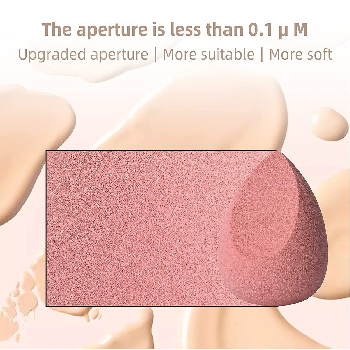 My Colors Beauty Blender Sponge in A Storage Box,4 Pcs IN BOX Multicolour Makeup Cosmetic Puff Makeup Sponge With Storage Box Foundation Powder Sponge Beauty Tools Women Makeup Accessories - Image 6