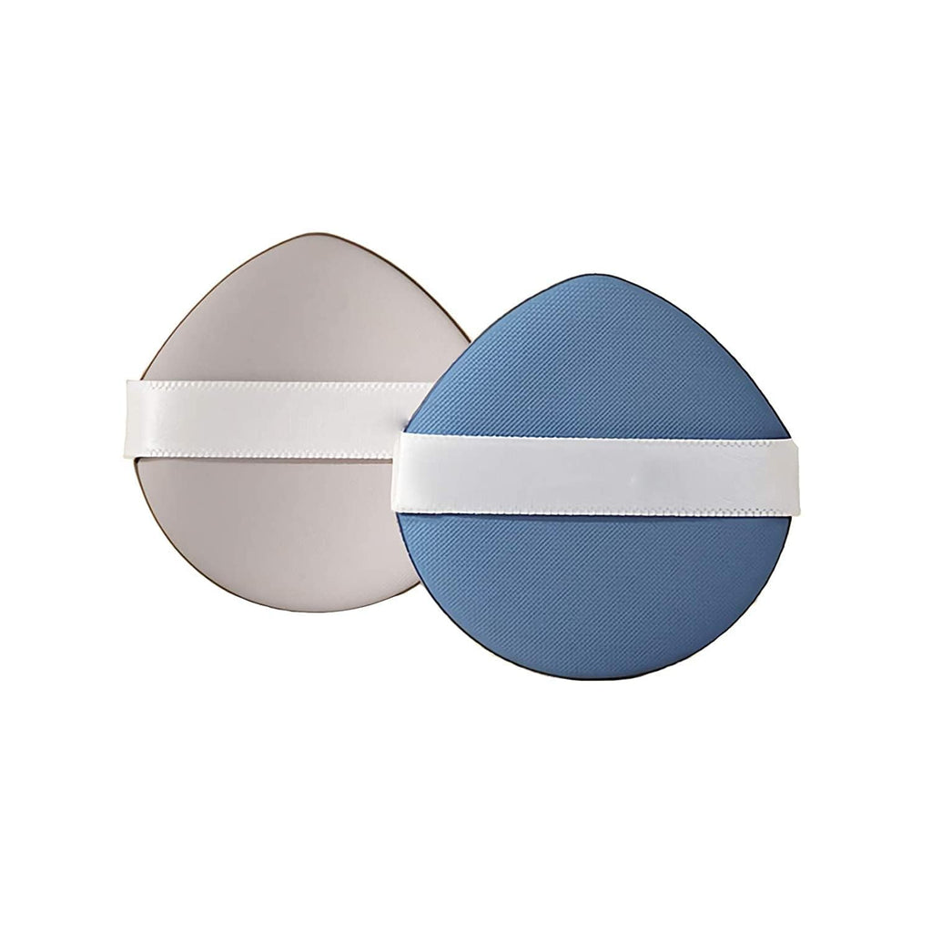 COSLUXE Makeup Triangle Shape Sponge, 2pcs Total Coverage Blending make-up Sponge, Latex-Free Foundation Sponge's Wet and Dry Dual Use, Teardrop Powder Puff for All Types of Skin