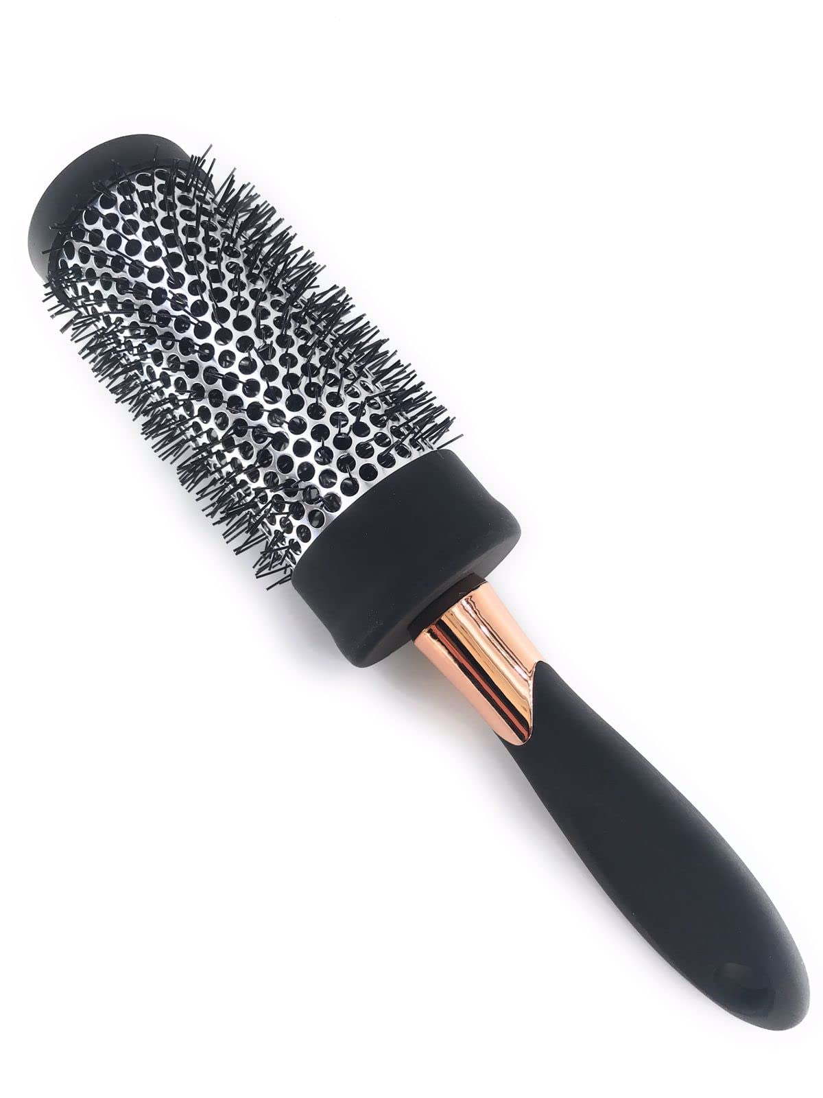 COSLUXE Professional Round Brush Set for Blow Drying Curling,Round Hair Brush Set for Woman Curly and Straight Salon Hair Styling, (BLACK, 45mm -1pcs)