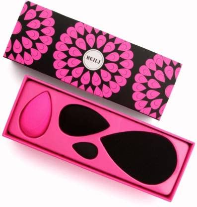 BEILI Beauty Blender Non-Latex Facial Makeup Sponge Set 4 Pcs In Box