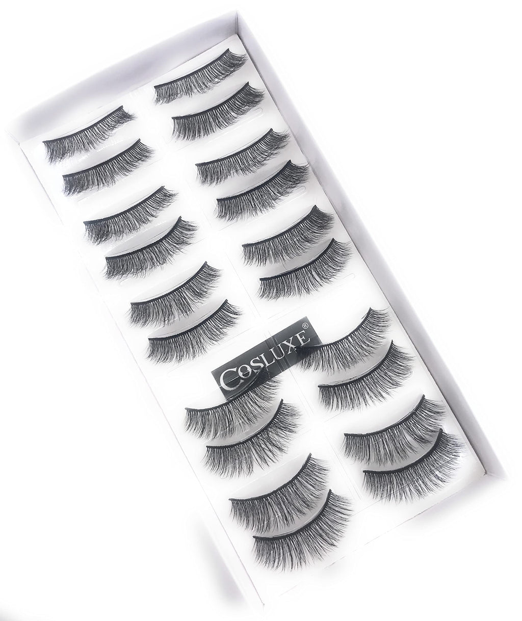 My Colors ART SECRET False Eyelashes,Natural & Soft 3D Eyelashes Pack 10 Pairs of 1 box (04)