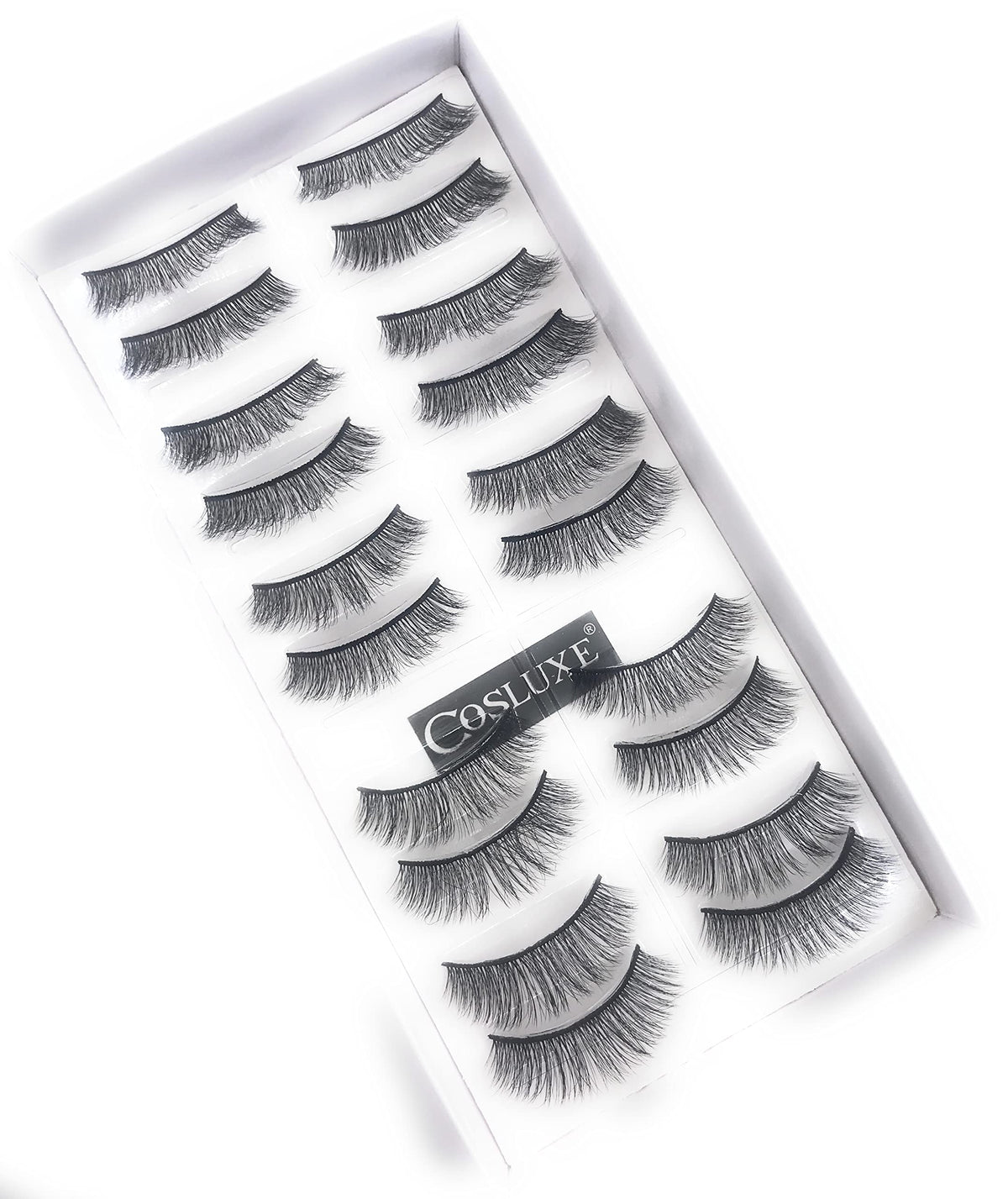 My Colors ART SECRET False Eyelashes,Natural & Soft 3D Eyelashes Pack 10 Pairs of 1 box (04)