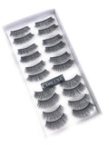 My Colors ART SECRET False Eyelashes,Natural & Soft 3D Eyelashes Pack 10 Pairs of 1 box (02)