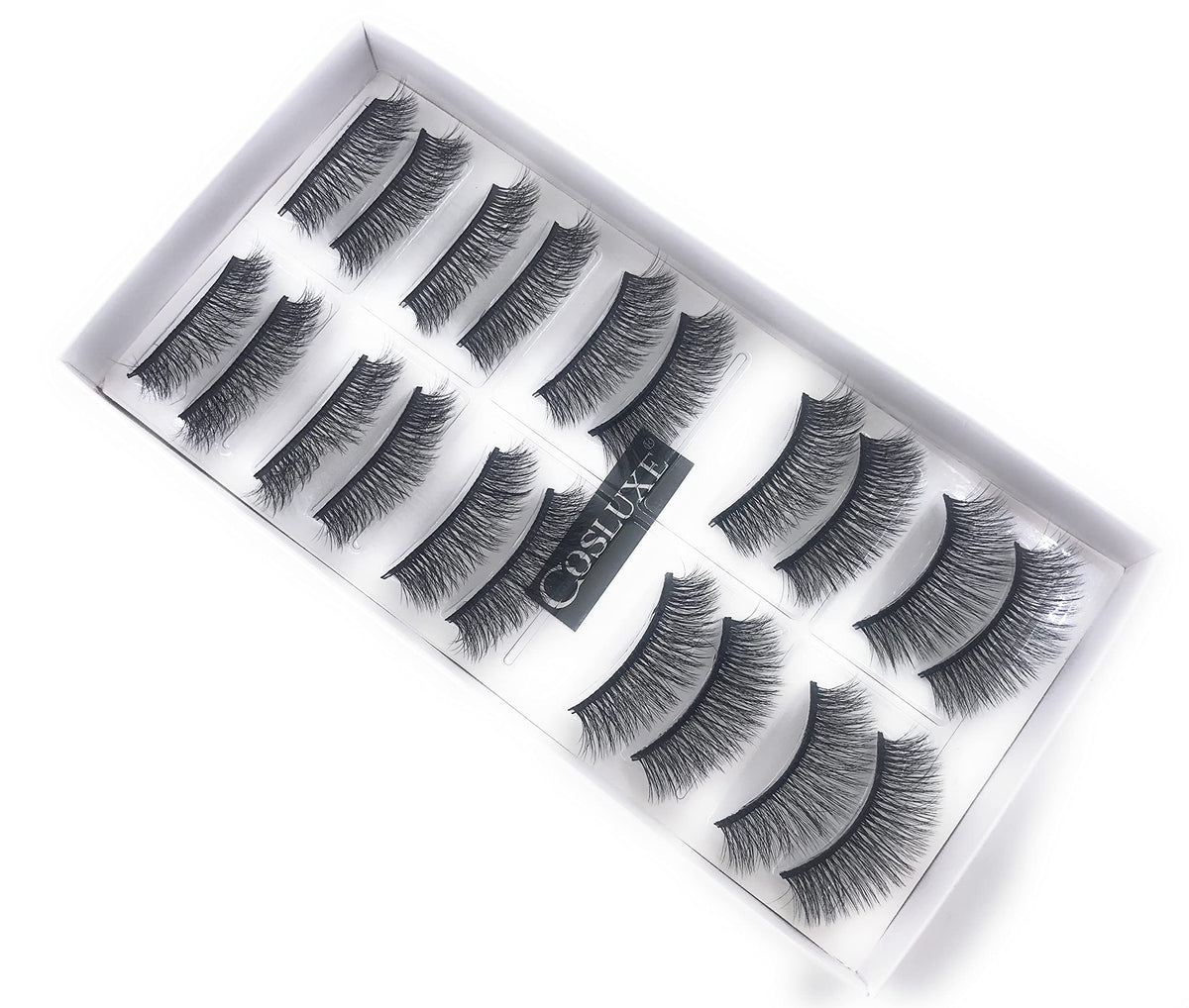 My Colors ART SECRET False Eyelashes,Natural & Soft 3D Eyelashes Pack 10 Pairs of 1 box (09)