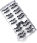 My Colors ART SECRET False Eyelashes,Natural & Soft 3D Eyelashes Pack 10 Pairs of 1 box (06)