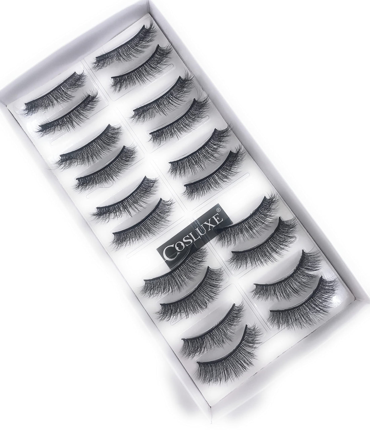 My Colors ART SECRET False Eyelashes,Natural & Soft 3D Eyelashes Pack 10 Pairs of 1 box (06)