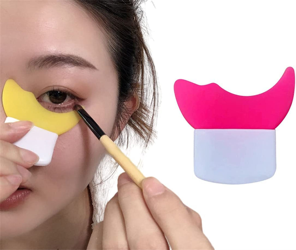 COSLUXE Silicone Stencils Eye Makeup, Professional Eyeshadow Shields, Perfect Eye Makeup for Beginners, for Mascara, Eyeliner, Eyeshadow