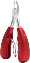COSLUXE Toenail Clippers, Professional Thick & Ingrown Toe Nail Clippers for Men & Seniors, Pedicure Clippers Toenail Cutters, Super Sharp Curved Blade