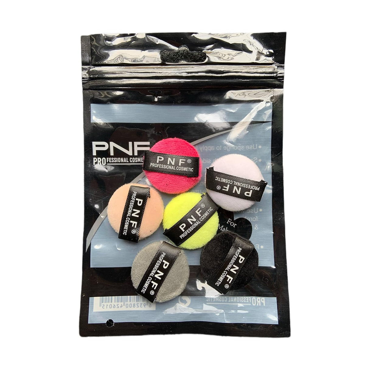 PNF 6pcs Mini Round Makeup Puff makeup sponge for blending foundation powder puff