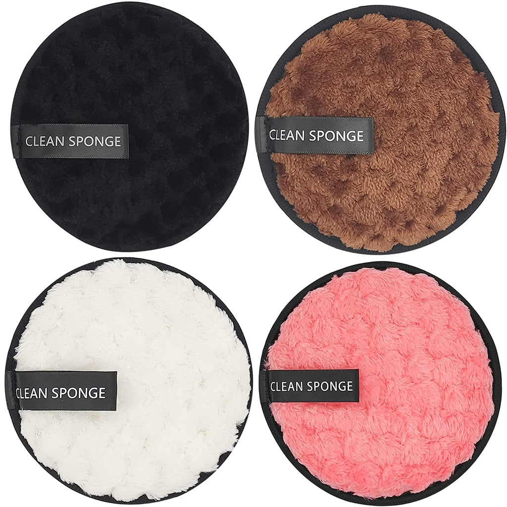 My Colors Reusable Multi-functional Makeup Removal Facial Cleansing Pads,Makeup Remover Pads, Facial Cleansing Pads for Face Makeup PACK OF 2