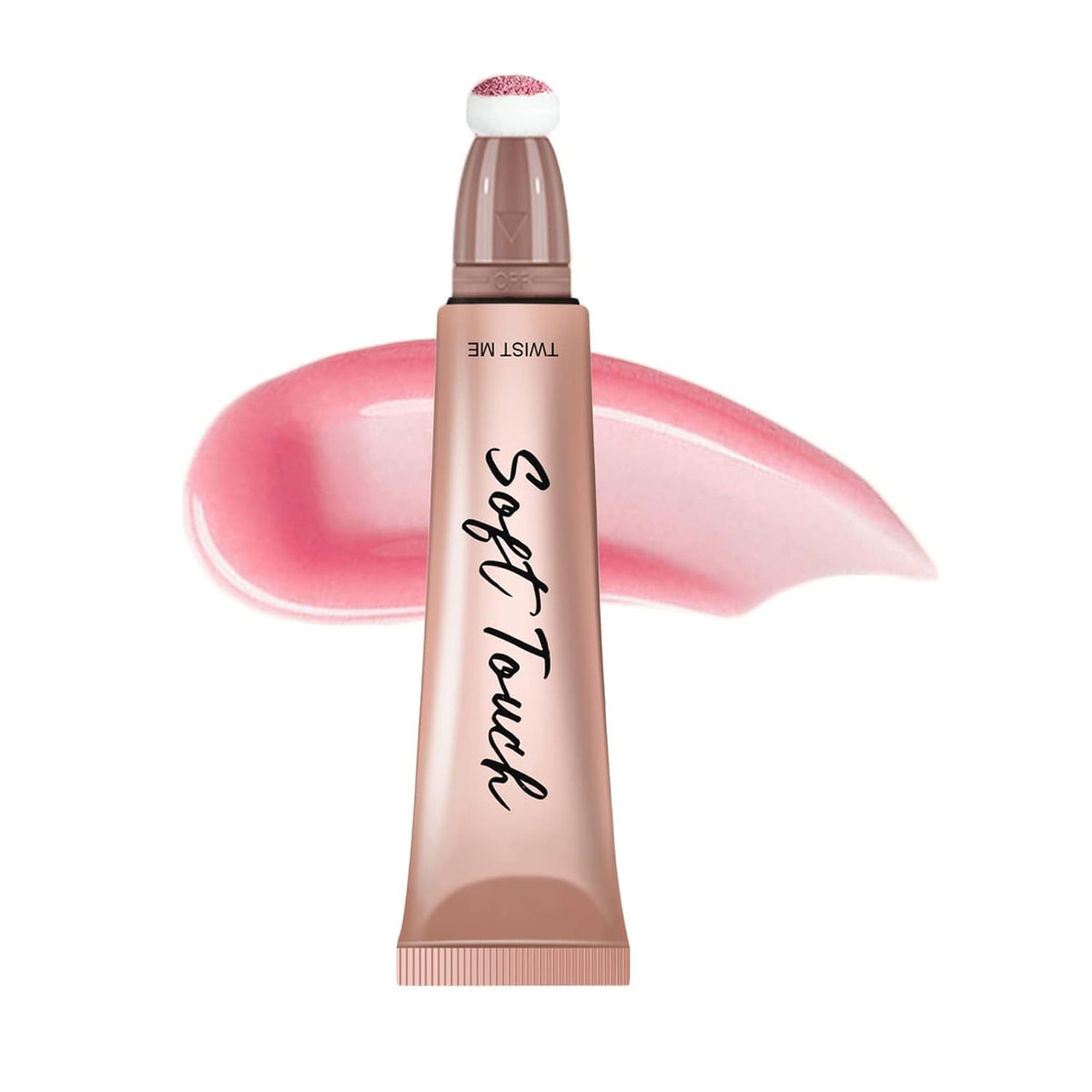 My Colors Liquid Blush Stick with Cushion Applicator, Soft Touch Long Lasting Natural Matte Finish, Silky Cream Face blusher (B1)