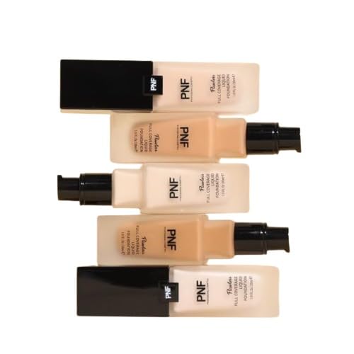 PNF PROFESSIONAL Flawless Finish Foundation | Full Coverage Liquid Foundation | Long Lasting, Waterproof | Buildable Full Coverage | Lightweight | Easy to Blend | 30ml (BAKLAVA, 30ml)
