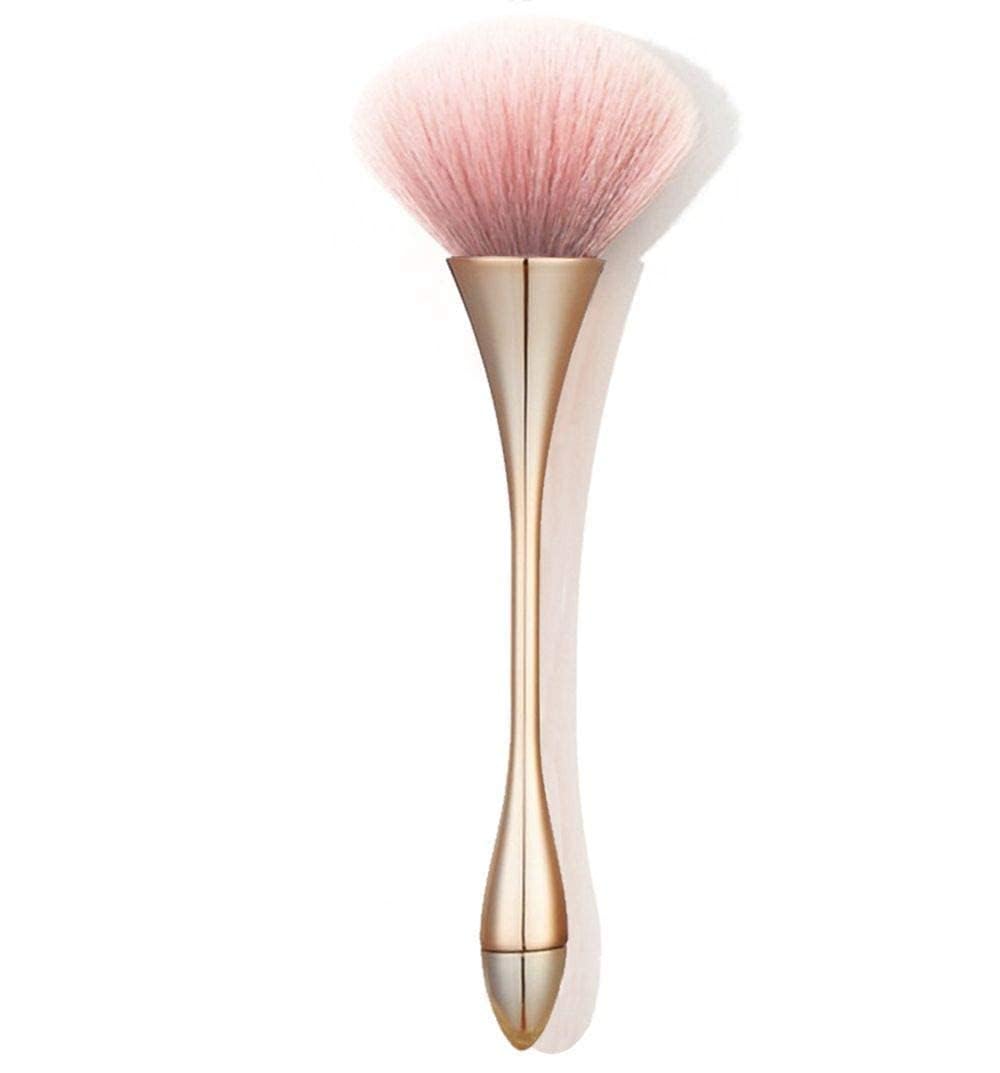 MY COLOR Nail Art Brush, Soft Nail Art Dust Remover Brush Long Handle Manicure Nail Art Tools for Acrylic or Makeup Powder Blush Brushes