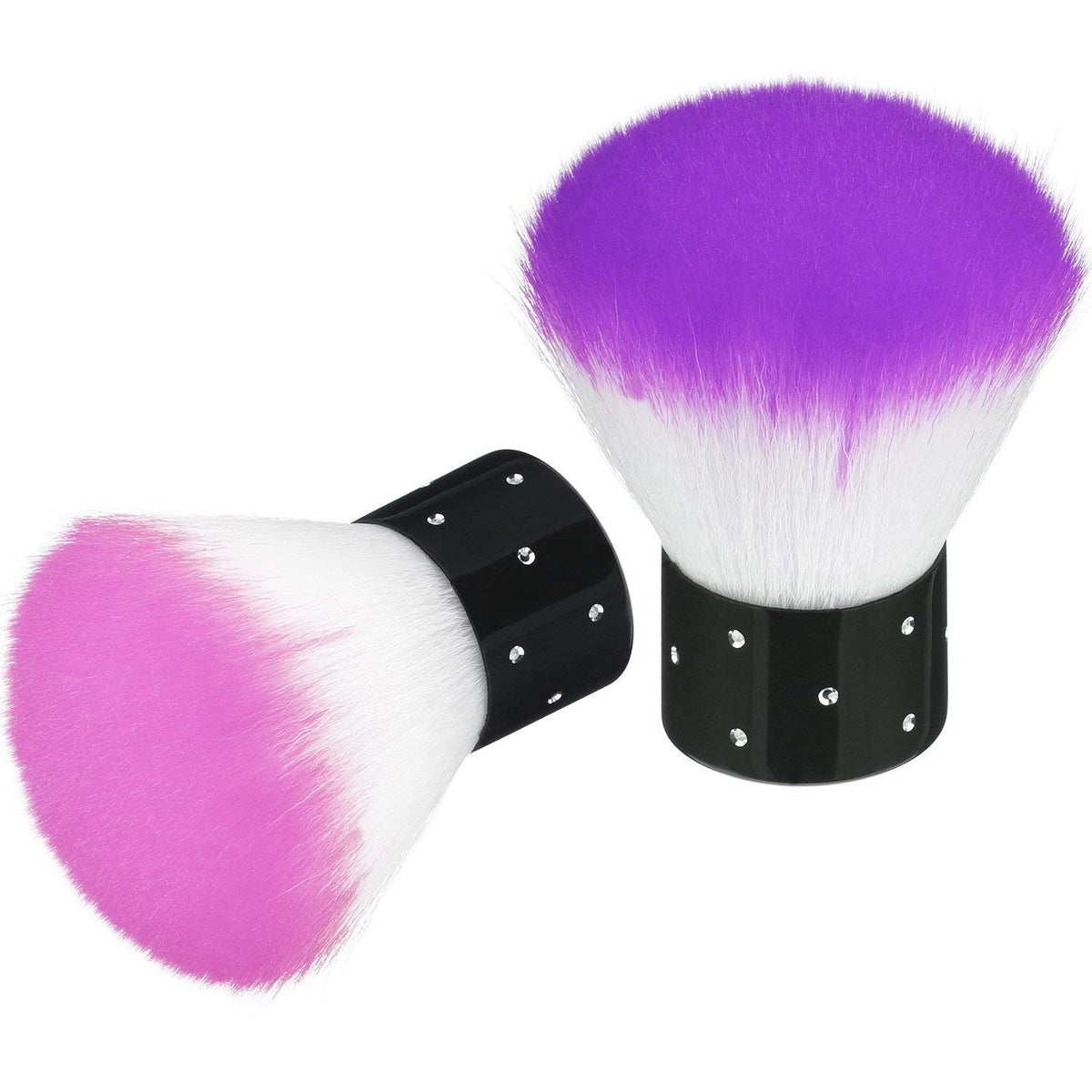 MY COLOR Nail Dust Brush Colorful Soft Kabuki Cleaner Brush for Makeup (1 - Pieces)