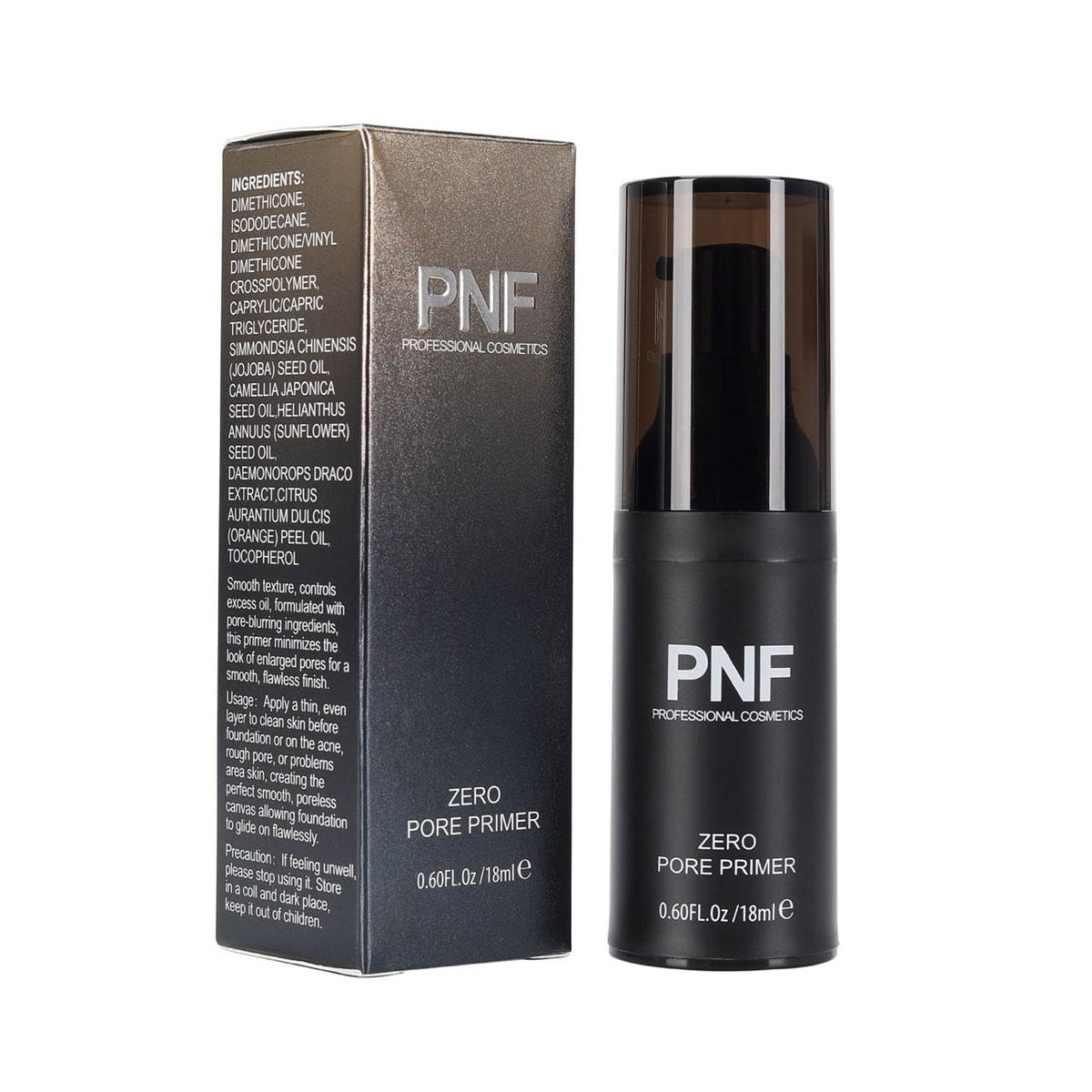 PNF PROFESSIONAL Pore Primer,18ml - Long Stay, Oil Free, All Skin Type, Primer for Face Makeup