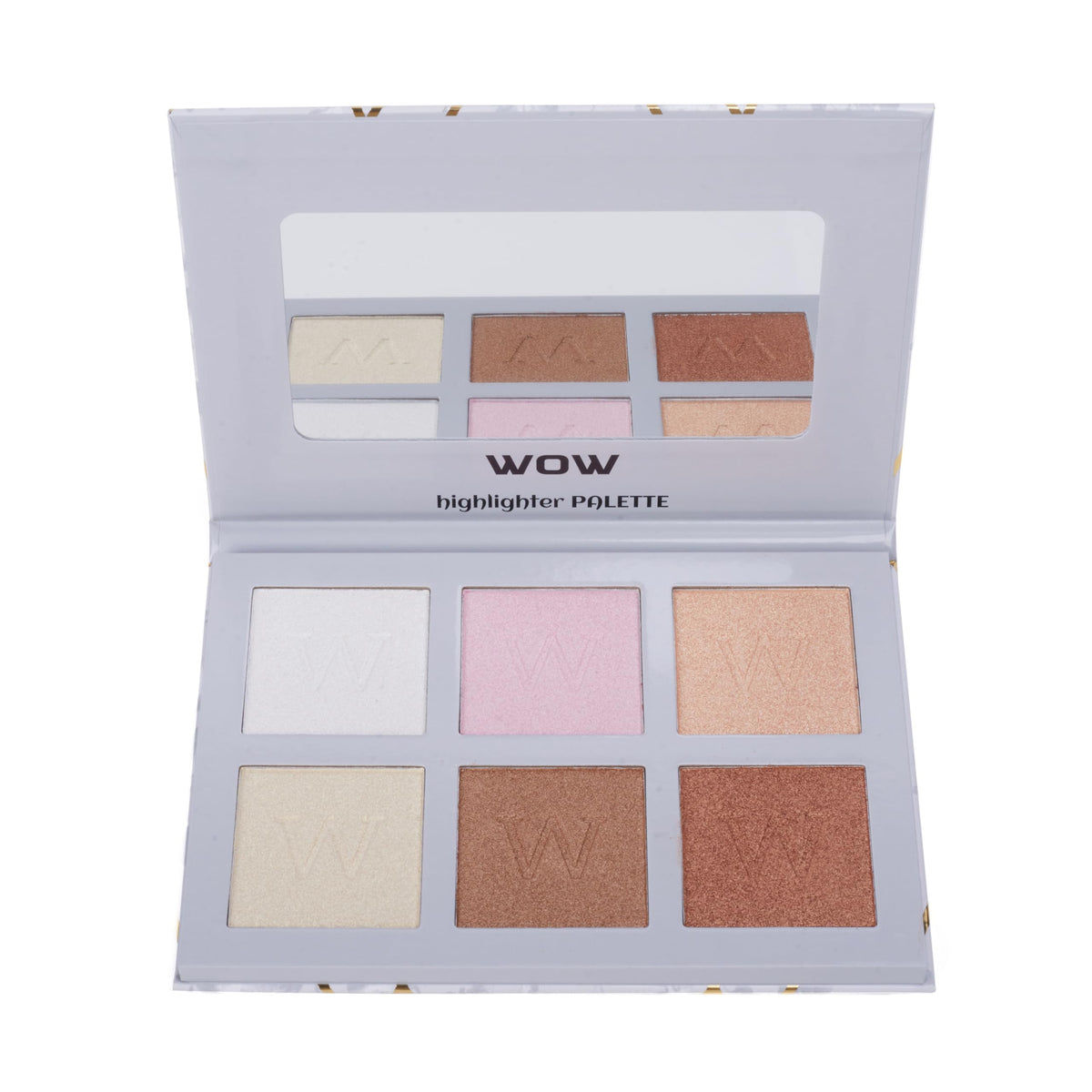 PNF PROFESSIONAL WOW Highlighter High Pigment Makeup Palette, 42.8g
