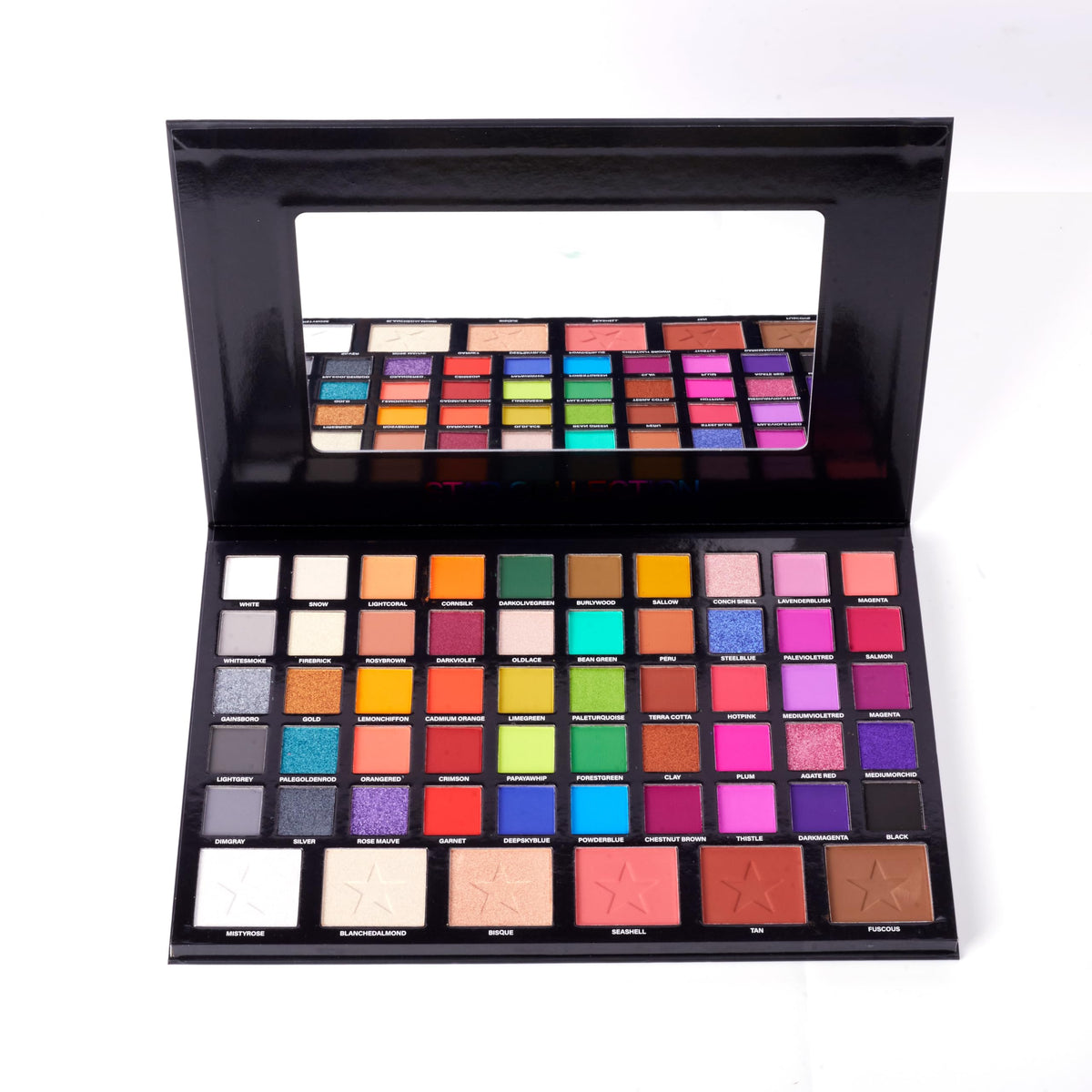 PNF PROFESSIONAL Star Collection Eyeshadow Palette, Long Lasting Shimmer Matte Eye Makeup Blush & Highlight & Eyeshadow Palette 90g
