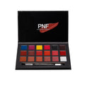 PNF PROFESSIONAL Lipstick Palette, 18 Colors Long Lasting Wear Lip Care Moisturizing Lipstick Set, For Girl Women -All Skin