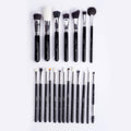 PNF PROFESSIONAL Makeup Brush Set 20 Pcs, Natural Goat Hair, Premium Synthetic Foundation, Powder, Concealers, Eyeshadow, Blush Makeup Brushes, Make up Brushes Kit
