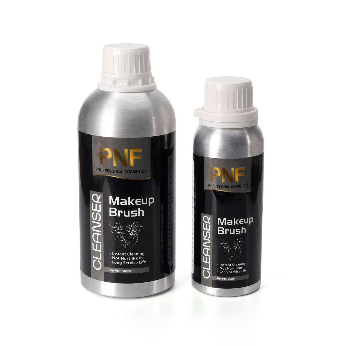 PNF PROFESSIONAL Makeup Brush Cleaner for Cosmetic Brushes, Instant Brush Cleaner, No-washing Quick Drying Deep Cleaning Spray Ideal for Makeup Brushes Sponges for Women Girls (250ml)