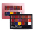 My Colors Professional Lipstick Palette, 18 Shades with Applicator Brush, Multicolour