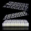 My Colors Double Side Glue Sticker | Press on Nail Sticky Tabs | Waterproof False Tips | Jelly Adhesive Tabs (12 - Sheets, 288)