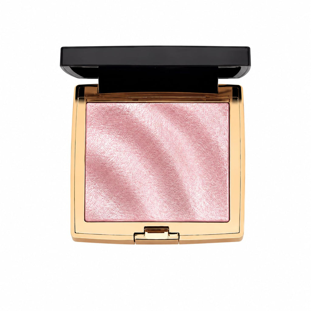 Hojo Highlighter Highlight Shimmering Powder, Waterproof Long Lasting Highlighter's, Highlight Powder Palette,highlighter makeup 10g (PINK)