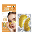 My Colors Vitamin C Under Eye Patches for Dark Circles and Puffy Eyes, Cooling Eye Masks for Eye Bags, Fine Lines & Wrinkles Reduce, Anti-Aging, with Niacinamide Hydra-Gel Collagen- 6 Pairs