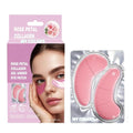 My Colors Rose Petal Under Eye Patches for Dark Circles and Puffy Eyes, Cooling Eye Masks for Eye Bags, Fine Lines & Wrinkles Reduce, Anti-Aging, 6 Pairs