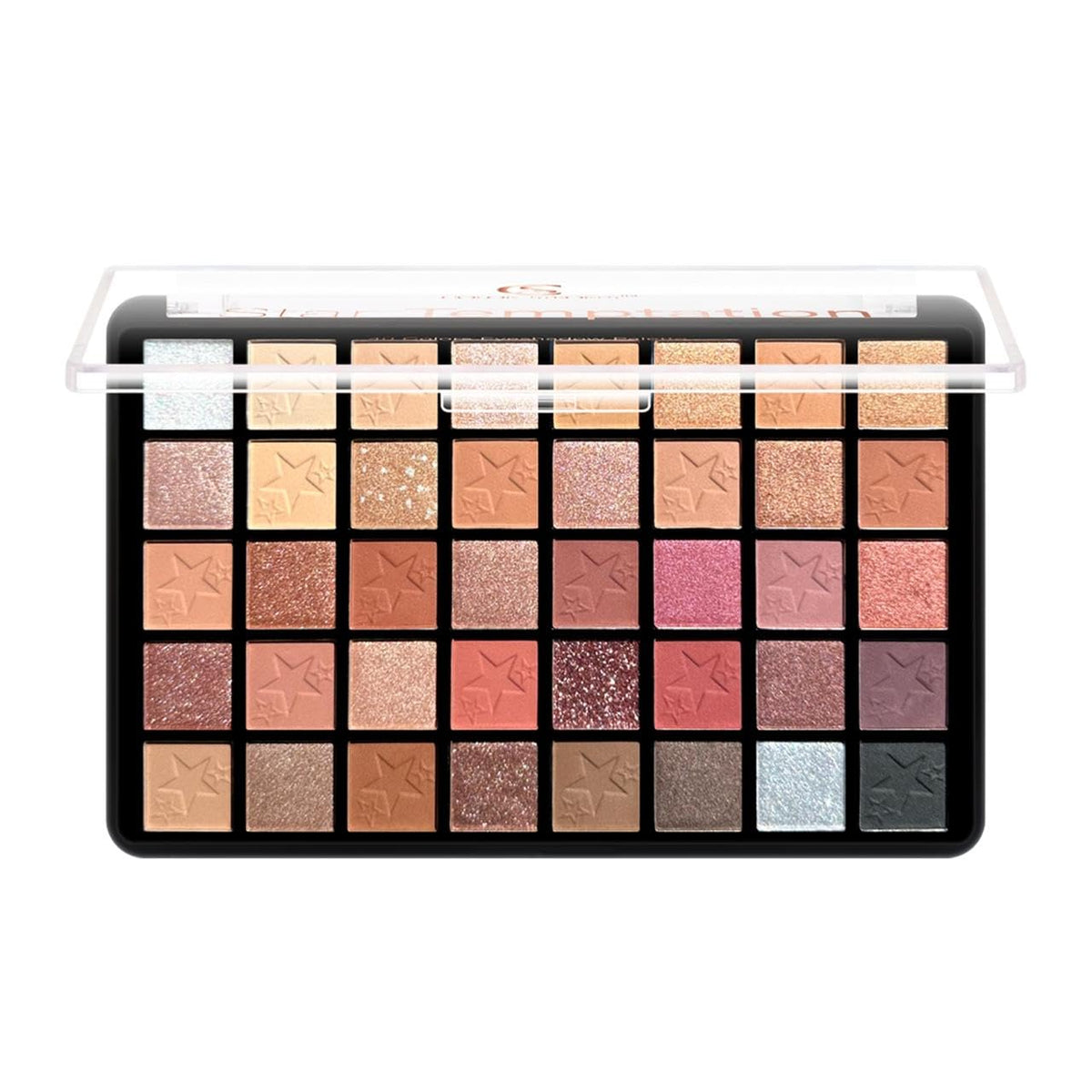 My Colors Star Temptation Eyeshadow Palette, Matte and Shimmer Finish, 48g, Highly Pigmented, Long-Lasting, Low Fallout, 40 Versatile Shades for All Skin Tones