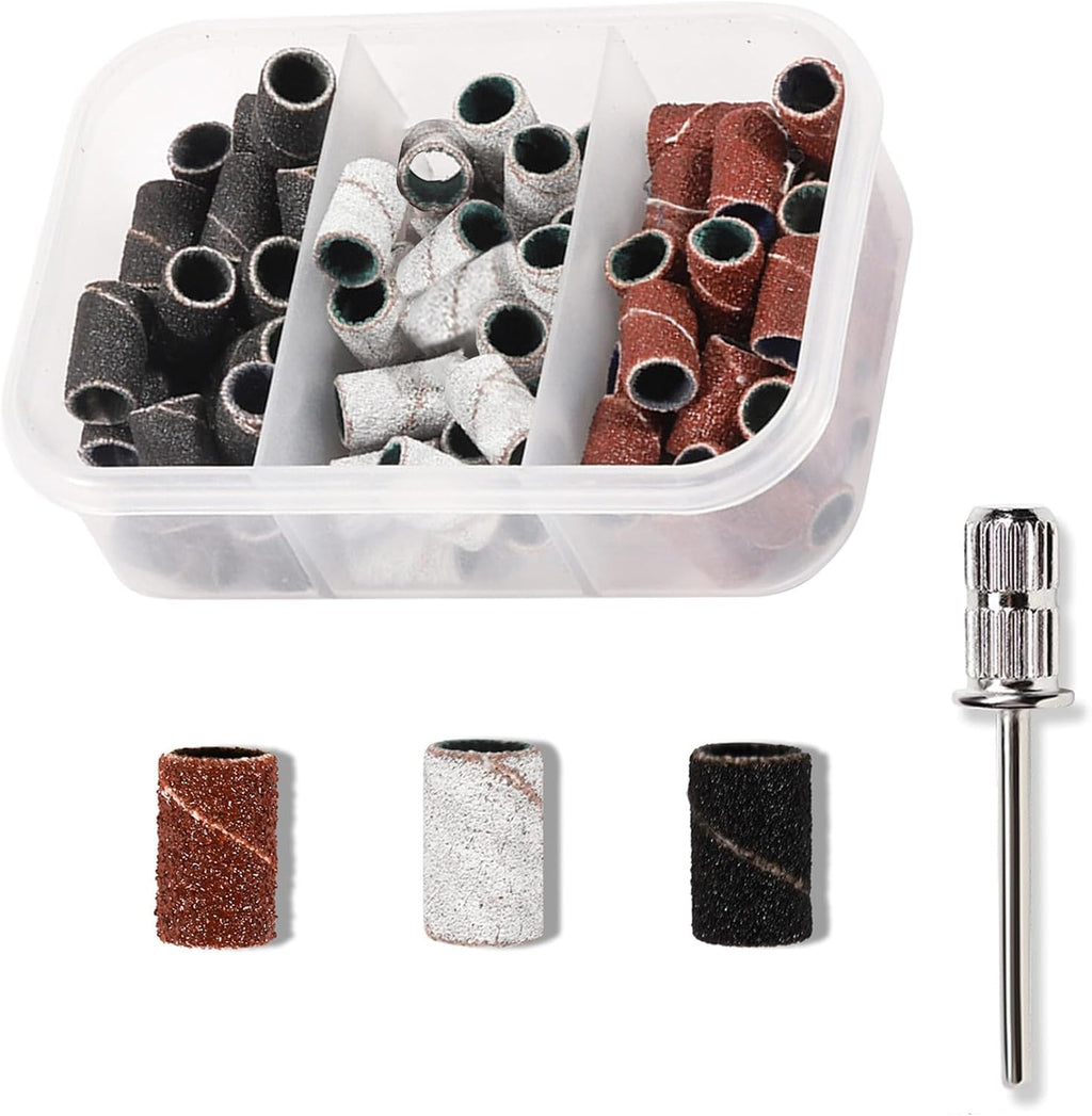 NAILWIND 75 Pcs Nail Drill Bit Sanding Bands