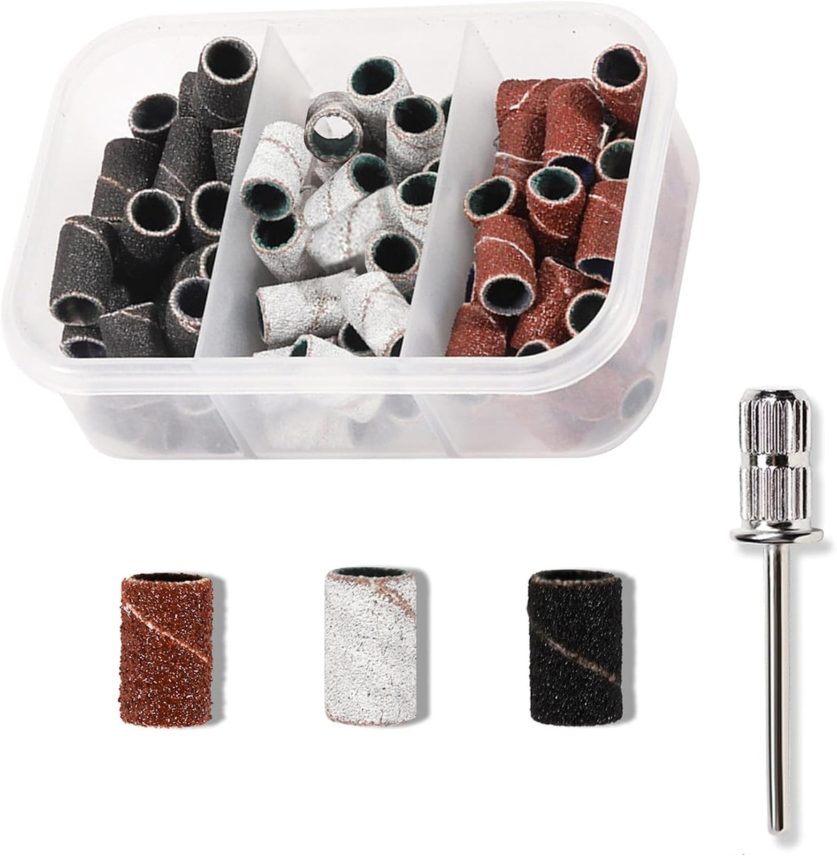 NAILWIND 75 Pcs Nail Drill Bit Sanding Bands